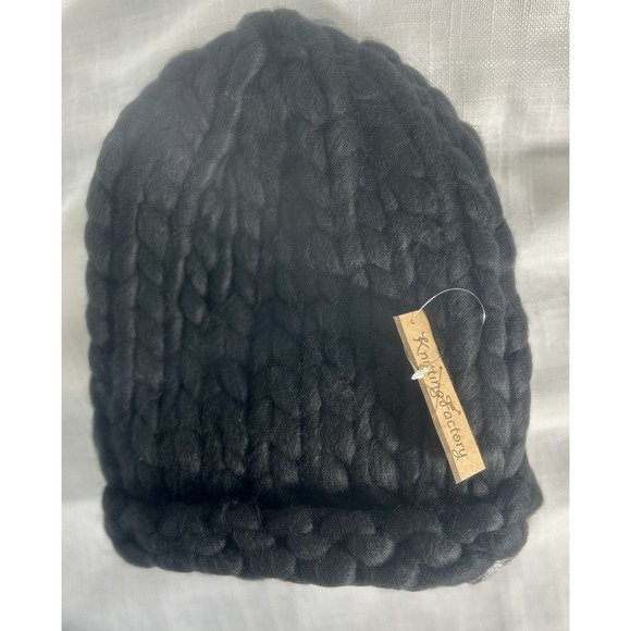 Handmade Knitting Factory Knit Cap Beanie NWT - Picture 7 of 8